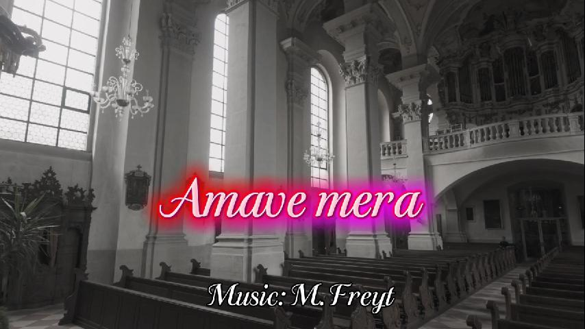 Amave mera – Kirchenraum mit Orgel